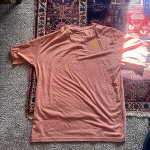 Stio Whitebark Unisex Cotton T-Shirt, Size S, Orange